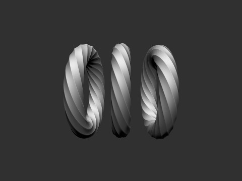 Abstract figure Modèles 3D en vedette