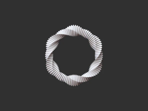 Набор абстрактных фигур 3D Принт Модель