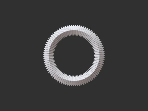 Набор абстрактных фигур 3D Принт Модель