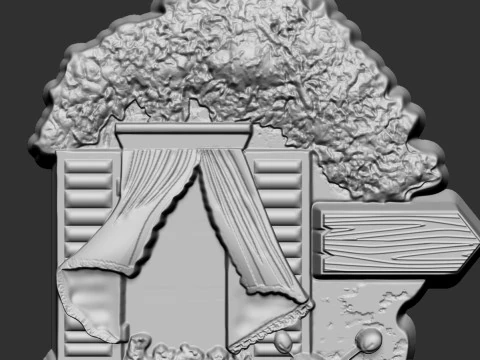 The Mediterranean Window 3D Print Model