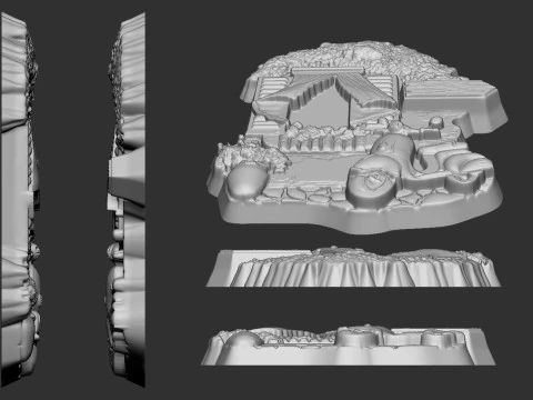 The Mediterranean Window 3D Print Model