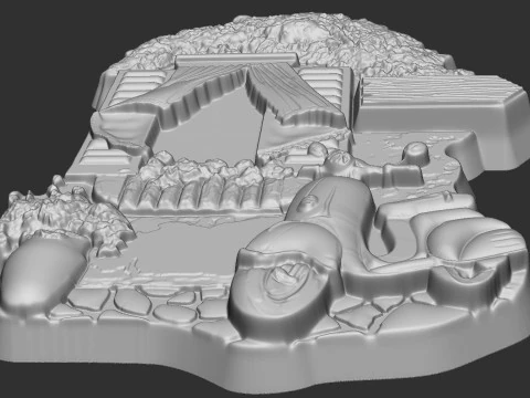 The Mediterranean Window 3D Print Model
