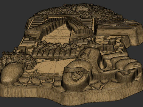 The Mediterranean Window 3D Print Model
