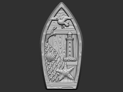 Boat Souvenir Modello di stampa 3D