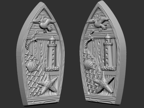 Boat Souvenir 3D Print Model