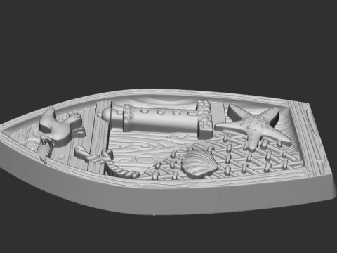 Boat Souvenir Modelo de impresión 3D