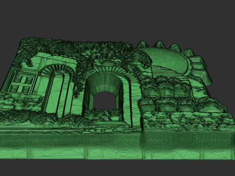 The Mediterranean House Souvenir Modelo de impresión 3D