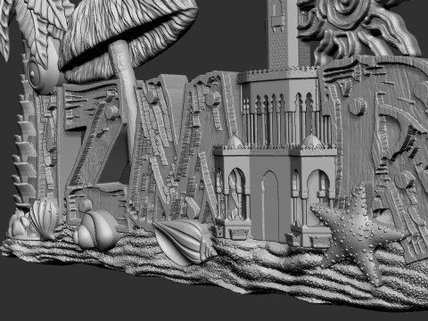 Izmir City Souvenir 3D Print Model