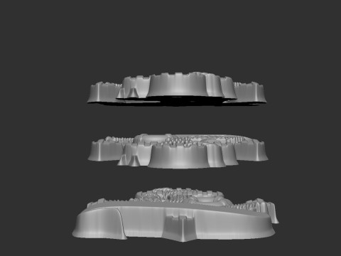 Anchor and Lighthouse Souvenir 3D 打印模型