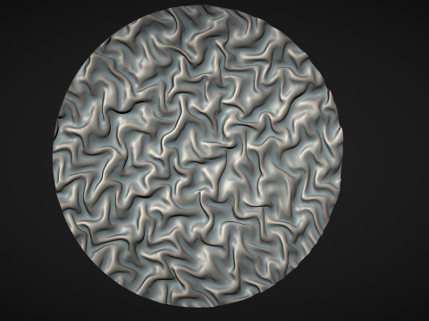 Drapery Sculptures Wall Art Panel 3D Baskı Modeli