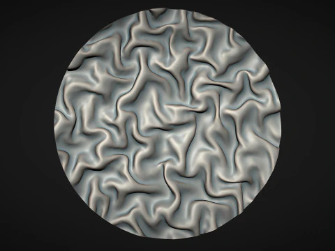 Драпірування Скульптури Настінне Художнє Панно 3D Принт Модель