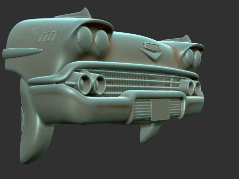 Chevrolet Impala 1958 front stl Modelo de Impressão 3D