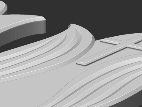 Tulip-shaped Tombstones 3D Baskı Modeli