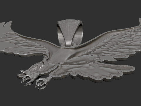 Eagle Pendant 3D प्रिंट मॉडल