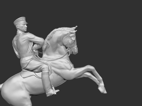 Gazi Mustafa Kemal Ataturk Relief 3D प्रिंट मॉडल