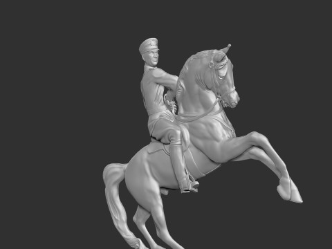 Gazi Mustafa Kemal Ataturk Relief 3D प्रिंट मॉडल