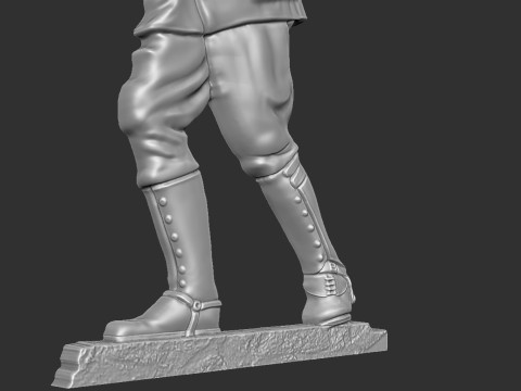 Gazi Mustafa Kemal Ataturk Kocatepe 3D प्रिंट मॉडल