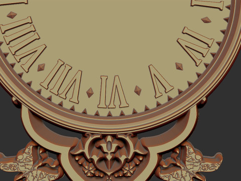 Istanbul city wall clock 3D Print Model