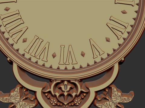 Istanbul city wall clock 3D Print Model