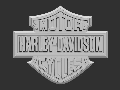 Harley Davidson Logo Model do druku 3D
