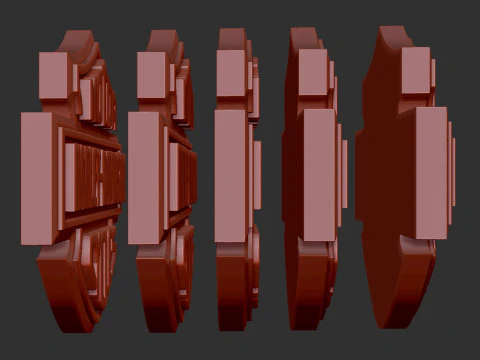 Harley Davidson Logo 3D Print Model