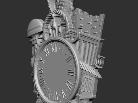 Ankara city Wall Clock Modelo de Impressão 3D