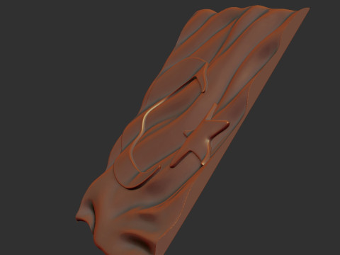 Turkiye Flag 3D Baskı Modeli