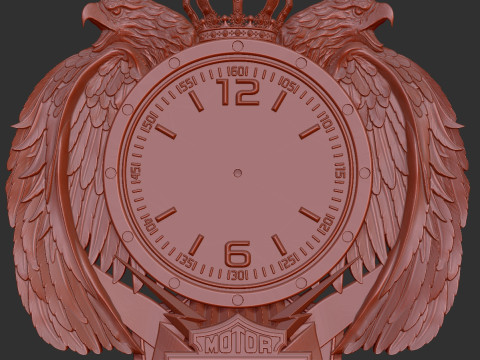 Harley Davidson Wall Clock 3D printmodel