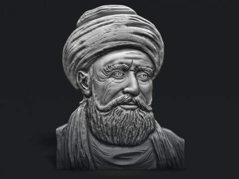Haci Bayram-i Veli Bas Relief 3D 打印模型
