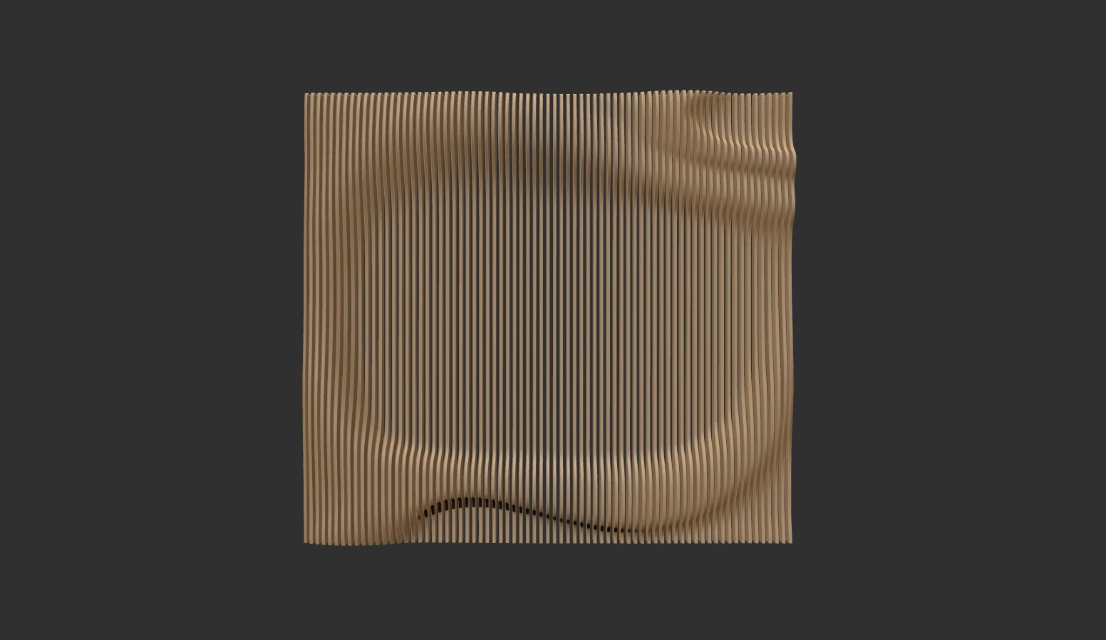 Parametric Wall decor for cnc cutting 3D Print Model .c4d .max .obj .3ds .fbx .stl .blend