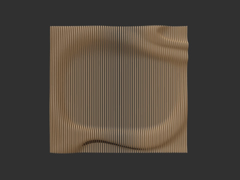 Parametric Wall decor for cnc cutting 3Dプリントモデル