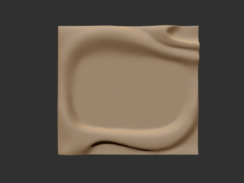 Parametric Wall decor for cnc cutting Model Cetak 3D