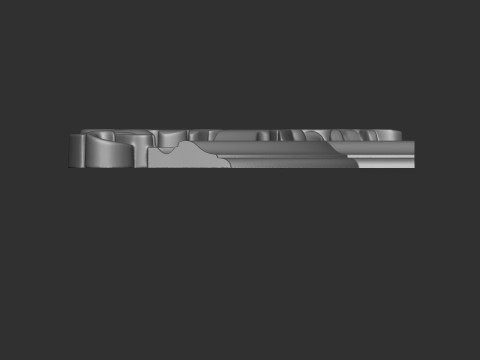 Corner Element Plaster Modelo de impresión 3D