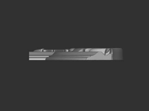 Corner Element Plaster 3D Print Model