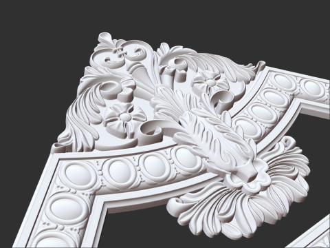 Corner Element Plaster Modello di stampa 3D