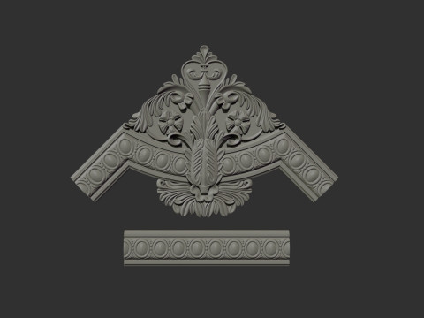 Corner Element Plaster Modello di stampa 3D
