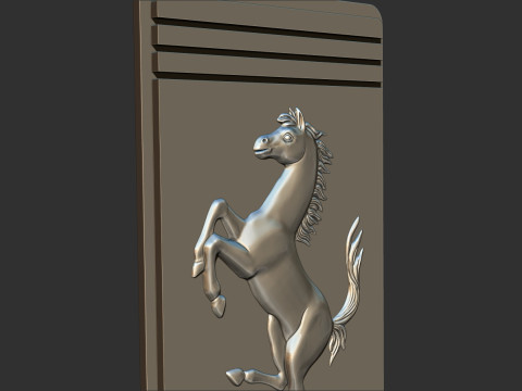 Ferrari logo Modello di stampa 3D
