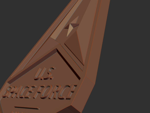 Space Force Insignia 3D Print Model