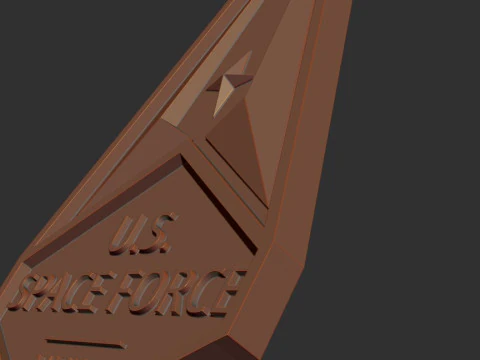 Space Force Insignia 3D Print Model
