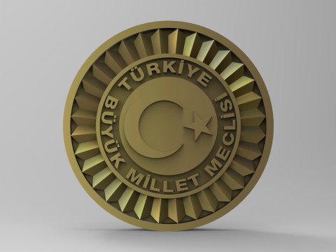 TBMM Logo Modello di stampa 3D