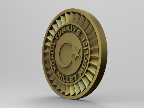 TBMM Logo Modello di stampa 3D