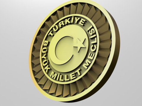 TBMM Logo Modello di stampa 3D