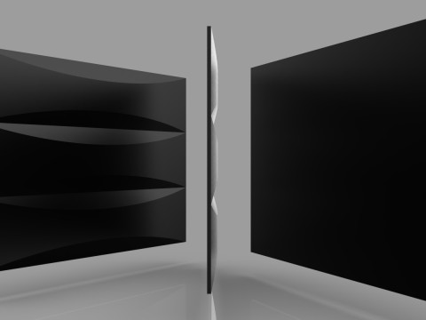 Modern Bedroom Set Cnc Carving Model 3D Print Model