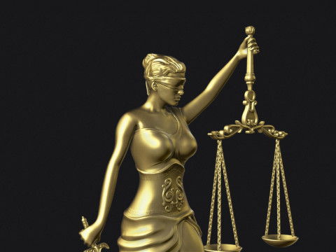 Themis Sculpture 3Dプリントモデル