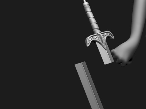 Themis Sculpture 3Dプリントモデル