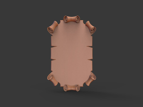 Parchment 3D 프린트 모델