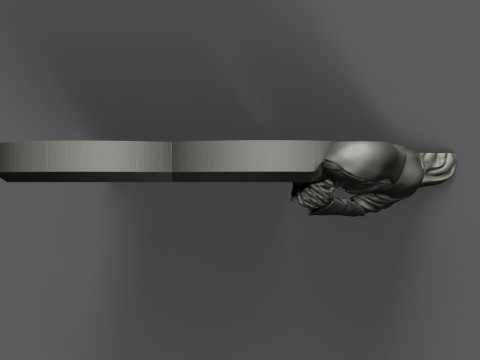 Praying woman tombstone 3D Print Model