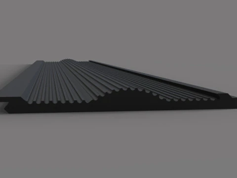 Wave sluice mat 3D Print Model
