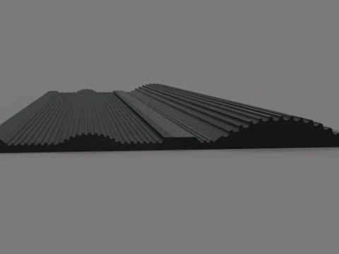 Wave sluice mat 3D Print Model
