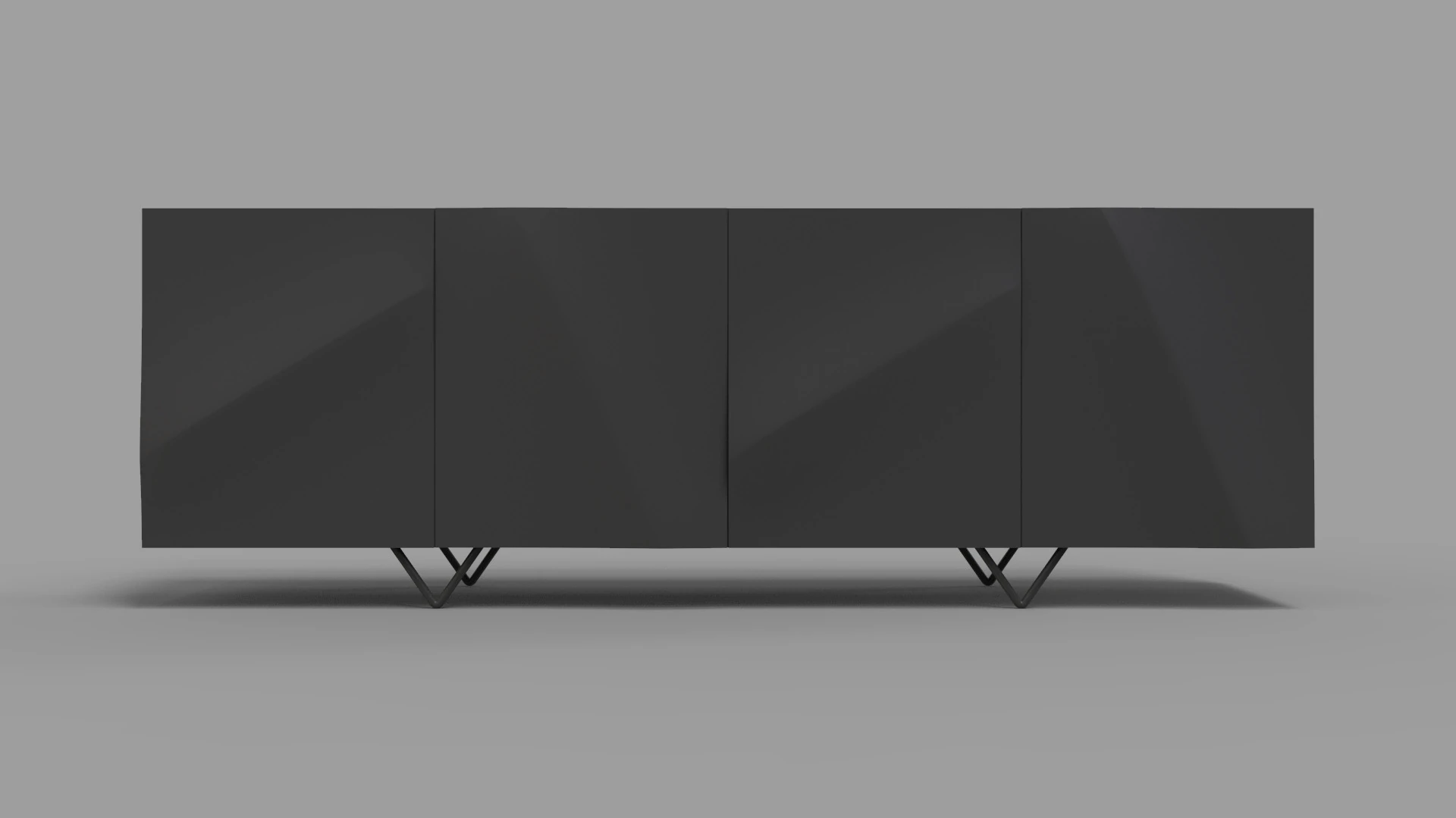 Porta dell'armadio moderna per intaglio CNC Modello di stampa 3D .c4d .max .obj .3ds .fbx .stl .blend